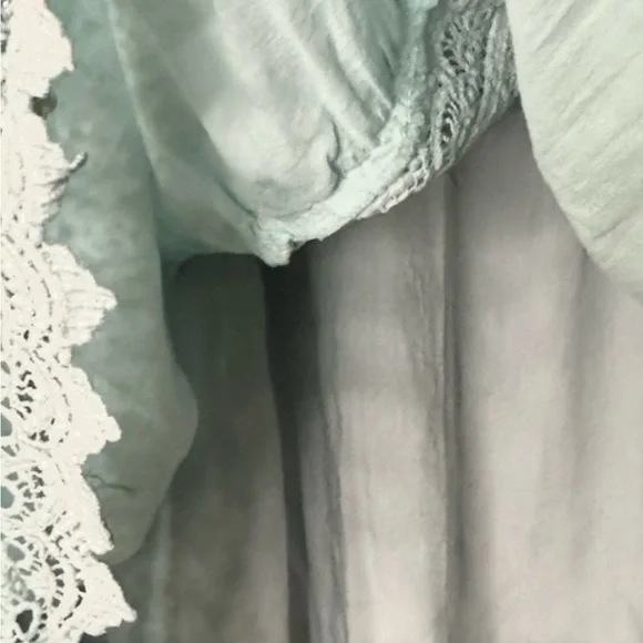 Lulu's Blue Strapless Tiered Sundress - Picture 4 of 4